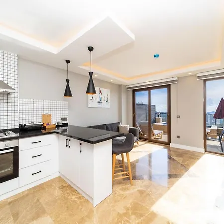 Sea And Nature View Cozy Flat With Pool In Appartement